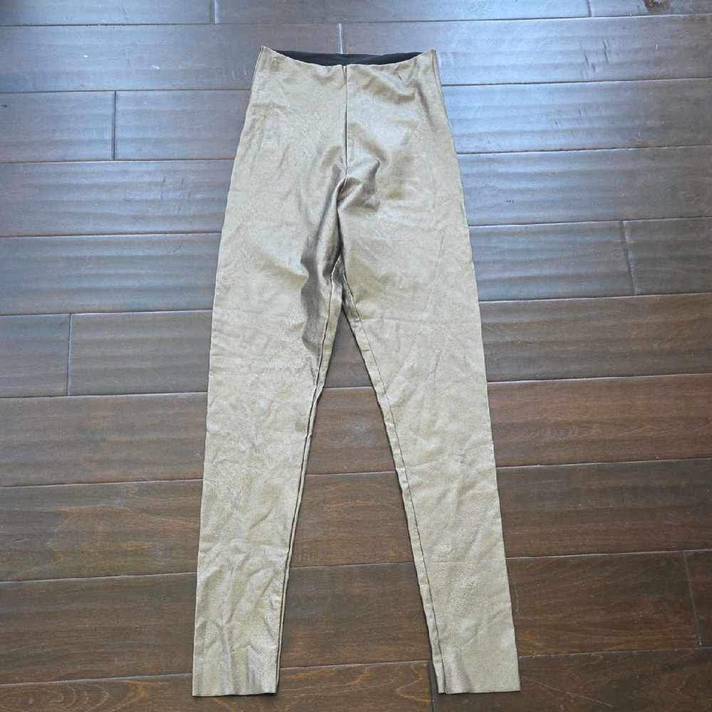 Commando Pewter Faux Leather Leggings
